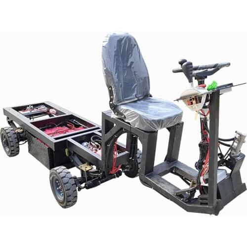 Custom-built electric four-wheeler chassis parts, high-power DC Motor controller, hydraulic brakes