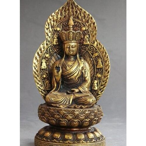 China Buddhism Ksitigarbha Boddhisattva Netherworld Leader Statue