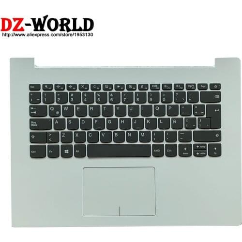 Latin Span Keyboard with Shell C Cover Palmrest Upper Case Touchpad for Lenovo Ideapad 320-14 ISK IKB IAP AST Laptop 5CB0N82231