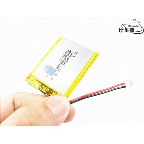 Liter energy battery JST 2.54mm 3.7V,1000mAH 404050 Polymer lithium ion / Li-ion battery for tablet pc BANK,GPS,mp3,mp4