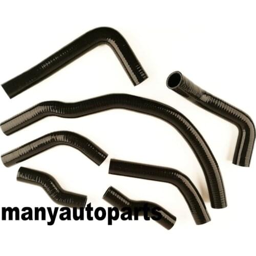 FOR Toyota MR2 SW20 3SGTE REV TURBO 93-99 Silicone Radiator coolant Hose Kit BLACK