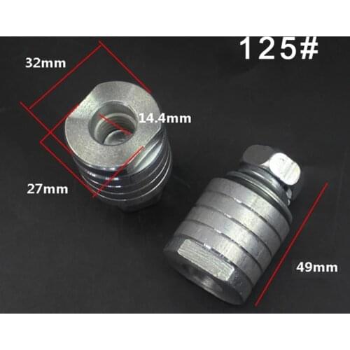 100/125 Type Lock Nuts Angle Grinder Flange Nut Inner Outer Flange Nut Kit For Variable Slotting Machine Conversion Head