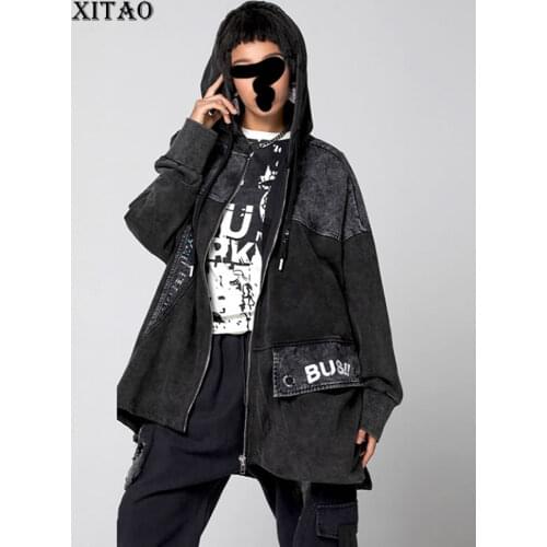 Женские джинсовые куртки XITAO China At AliExpress