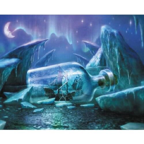 YIKEE diamond painting Aurora,diamond painting accessories,embroidery diamond K296