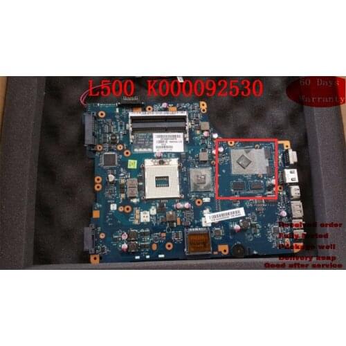 Replacement Laptop Motherboard For Toshiba L500 L505 NSWAA LA-5322P Series K000092530 Laptop Motherboard all fully tested