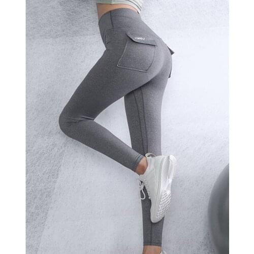2020 Yoga pants womens high waist sexy buttocks yoga pants quick-drying breathable leggings wear running training sports pants