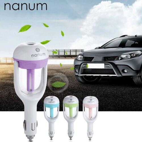 Car air freshener 12V Car Humidifier Mini Air Purifier Aroma Diffuser Essential oil diffuser Aromatherapy Mist Maker Fogger