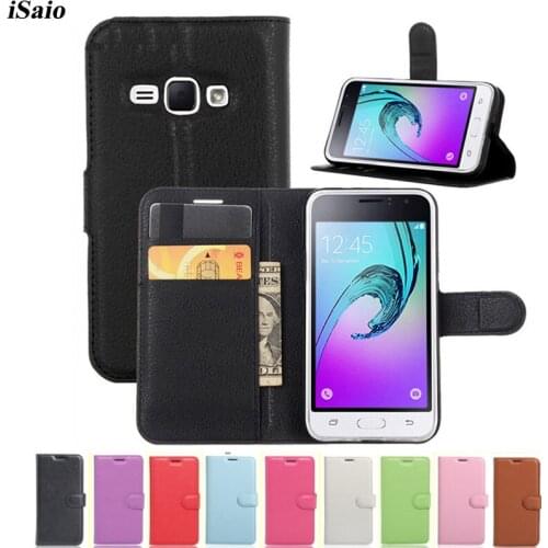 Flip Wallet Case For Samsung Galaxy J1 2016 J120 J120f SM-J120F DS 4.5 inch Funda Luxury Leather Cover Card Holder Coque Capa