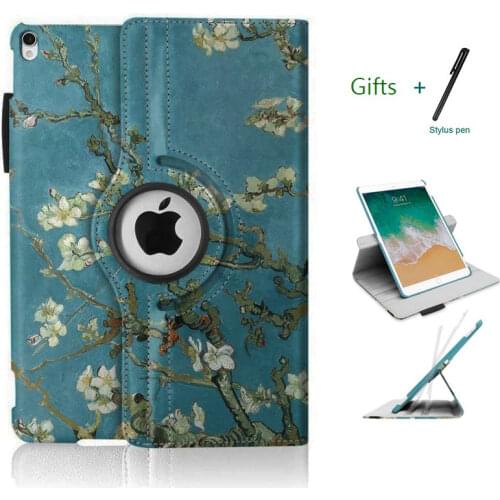 360 Degree Rotating PU Case for iPad Air4 10.9" Case Smart Cover Auto Sleep Flip Stand For Ipad A2072/A2316/A2324 Case Leather