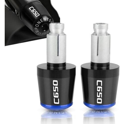 FOR BMW C600 SPORT (k18) 2012 2013 2014 2015 C650 GT 2012-2016 Motorcycle 7/8" 22MM Handlebar Hand Grips Handle Bar End Cap