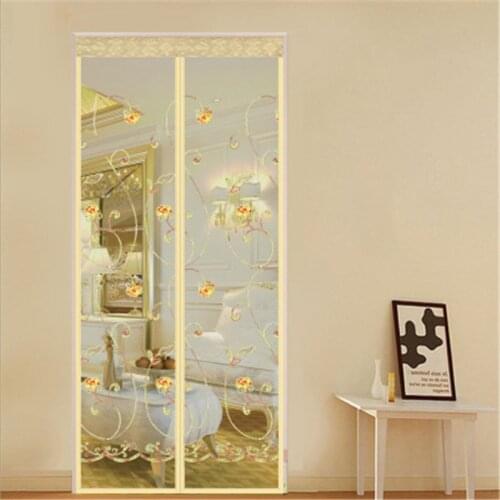 Home Anti-mosquito magnet door curtain Magic tape screen door screen door partition curtain magnetic anti-mosquito screen door