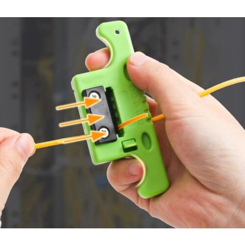 FTTH Fiber Optic Stripping MSAT 5 Access Tool Loose 1.9mm to 3.0mm Replaceable Blade
