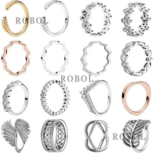 JZ0010 Original High-quality Boutique 925 Sterling Silver Ring, New Autumn Style, Exquisite and Elegant, Generous Temperament