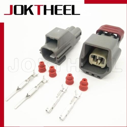 1/5/10/20 sets kit 7282-5558-30 7283-5558-10 2 pin way male female automotive Sealed wire to wire Connector electric Plug