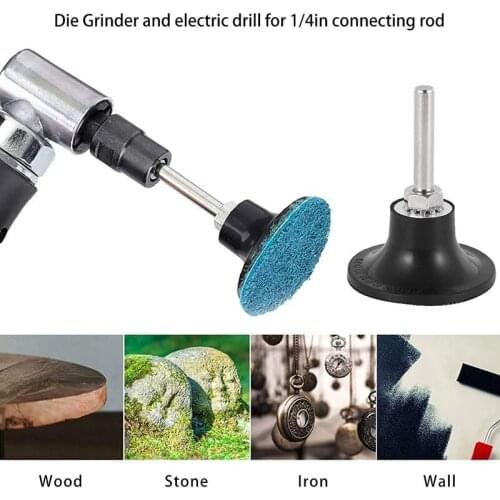 Hot 104 Pcs Sanding Discs Pad Kit Grinder Sandpapers Disc For Surface Prep Strip Grind Polish Finish Burr Rust Paint Removal