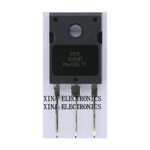 PBYR6045WT PBYR6045 PBYR 6045WT 60A 45V TO-247 ROHS ORIGINAL 5PCS/lot Free Shipping Electronics composition kit