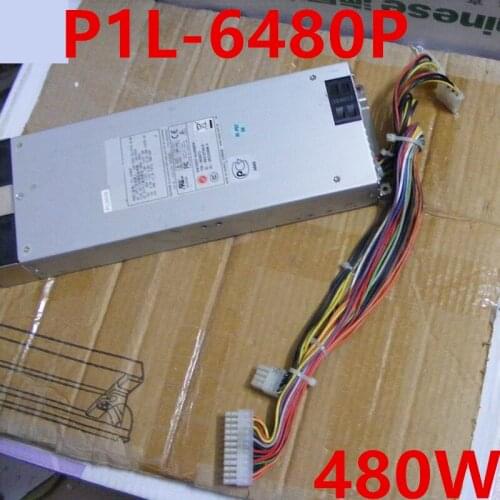 Almost New Original PSU For Zippy/Emacs 1U PL0607 480W Power Supply P1L-6480P