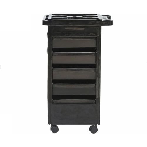 Beauty Salon Tool Trolley Five-layer Storage Rack for Beauty Salon Removable Perm and Hair Dyeing Tool Cart