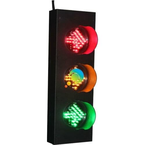 High brightness Factory price exclusive 100mm red green yellow arrow signal LED traffic light