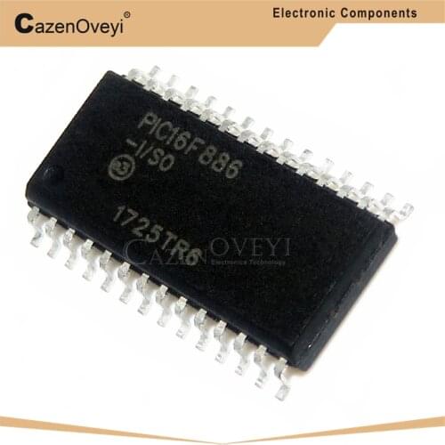 2pcs/lot PIC16F886-I/SO PIC18F242-I/SO PIC18F2525-I/SO PIC18F252-I/SO PIC18F2550-I/SO PIC18F2580-I/SO PIC18F26K22-I/SO SOP-28