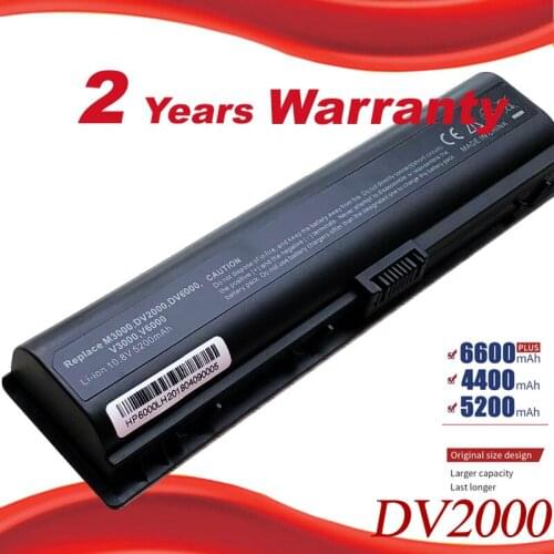 4400mAH Battery for HP Pavilion HSTNN-DB42 HSTNN-LB42 HSTNN-Q21C DV2000 DV2100 DV2200 DV2700 DV2800 DV2900 DV6000 DV6300 DV6700