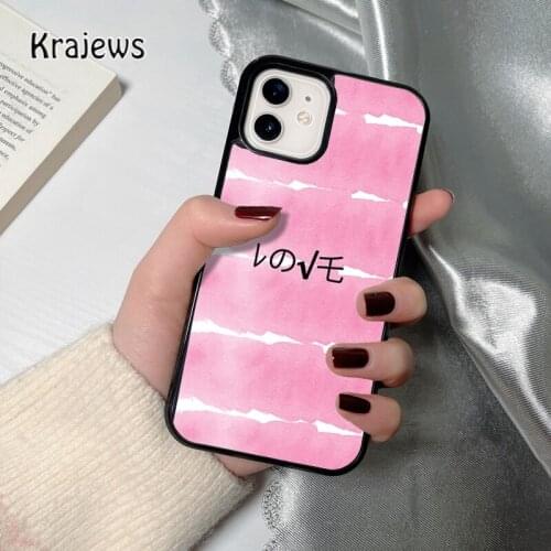 Krajews Love Laugh Life coque Phone Case for iPhone 12 mini 5 6S 7 8 PLUS X XS XR 11 PRO MAX SE 2020 Back Cover Funda Shell