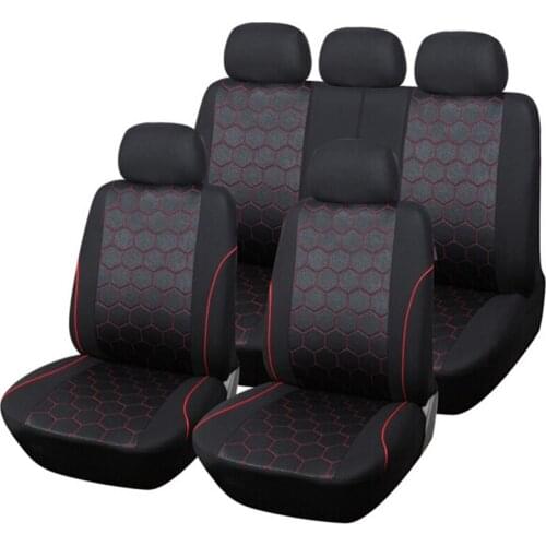 Car Seat Cover Sports fashion styling Accessories Red For TOYOTA RAV4 Highlander PRADO Corolla Vios Yaris Prius Camry Crown Reiz