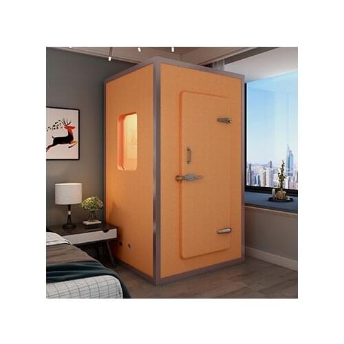 【Global Delivery】Polyester Fiber Panel sound-proof Vocal Booth room Modular Detachable host studio Vocal Booth