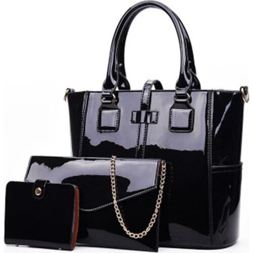 Womens Wallet Handbag Crossbody Composite 3 Piece Set 2020 New Leather Luxury Brand Casual Fashion Vintage Elegant Evening Bags