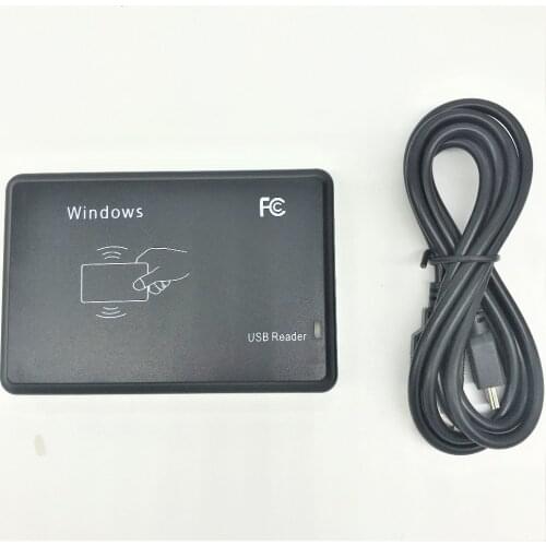 Free shipping Access Control Contactless 14443A 13.56KHZ Smart IC Card Reader for Mifare NFC203/213/216 with USB NFC reader