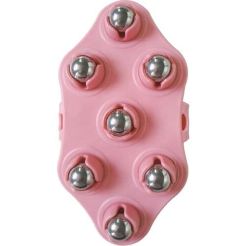 Leg Massage Abdominal Massager Seven Ball Brush Abdominal Meridians Brush Leg Massage Portable Fitness Equipment