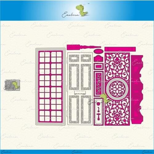 Letterbox Door metal cutting dies 2021 new diy die molds Scrapbooking Paper Making die cuts crafts