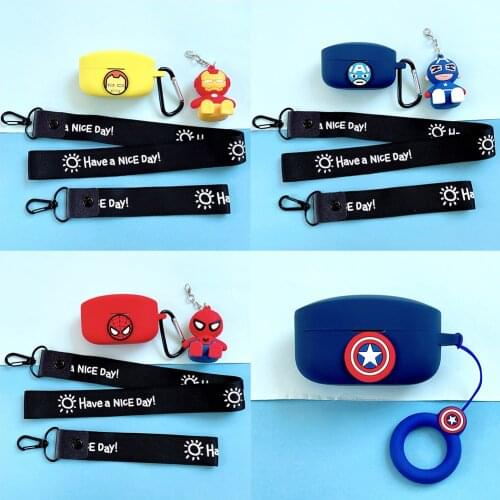 Cartoon Earphone Cover for Sony WF-1000XM4 Case TWS Bluetooth Earphone Wireless Headphone Soft Silicone Case Headset Accessories