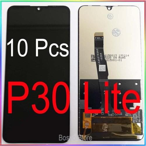 Wholesale 10 pcs/lot for Huawei P30 Lite LCD screen display Nova 4e MAR-LX1 LX2 AL01 with touch assembly