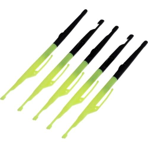 5Pcs Hook Remover Disgorger Knot Picker Tyer Fishing Hooks Tying Tools