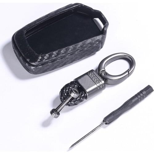 Silica Gel Key Cover for Isuzu Mux D Max 2015 2017 2018 Car Key Case Wallet Holder Key Holder Car Styling Accessories