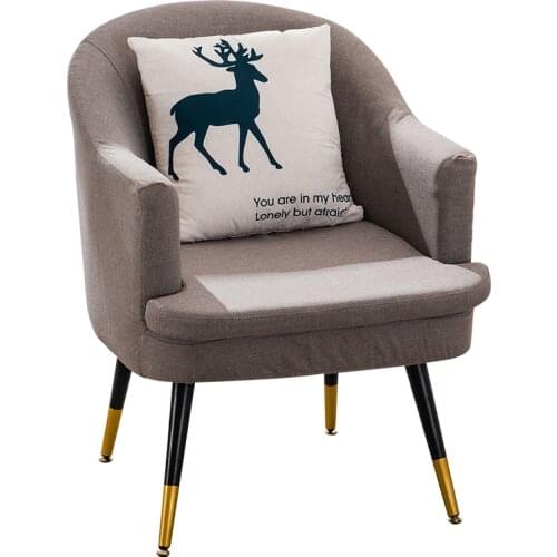 Nordic single lazy sofa mini modern minimalist sofa personality leisure bedroom office learning game chair