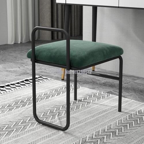 Nordic dressing stool makeup stool modern minimalist dressing table stool bedroom makeup chair ins net red small stool