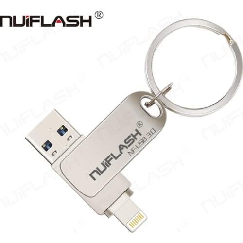 Lowest usb flash drive for iPhone 6/6s/6Plus/7/7Plus/8/X Usb/Otg pen drive memory flash pendrive ios real capacity cle u stick