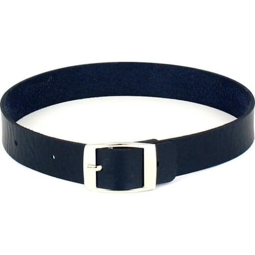 High Quality Belt Collar Choker Necklace PU Leather Choker Necklaces Punk Goth jewelry for Women