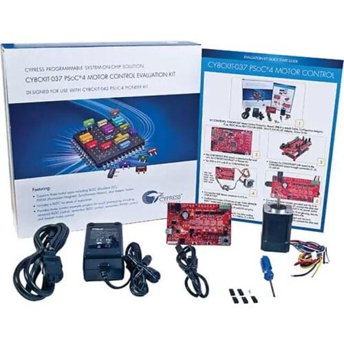 1 pcs x CY8CKIT-037 PSoC 4 Motor Control Evaluation Kit