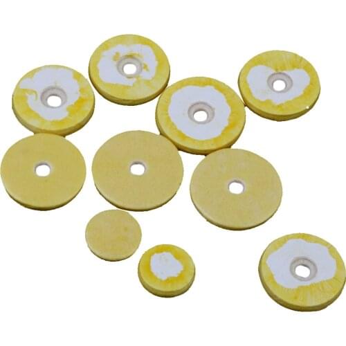 16pc Flute Woodwind Pads Set Replacement Yellow Musical Instrument Accessory