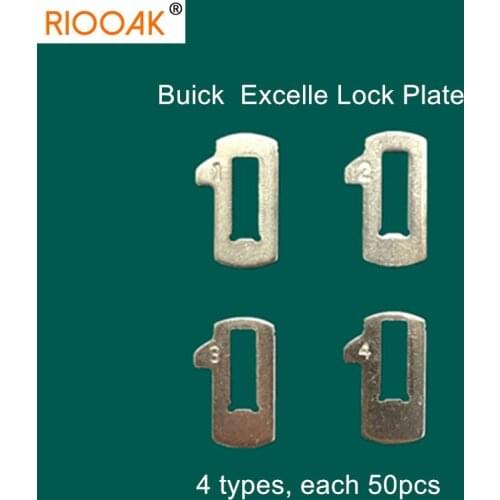 200pcs/lot Car Lock Reed Locking Plate For Buick Excelle (4 Types Each 50pcs) Auto Repair Accessaries Locksmith Supplies