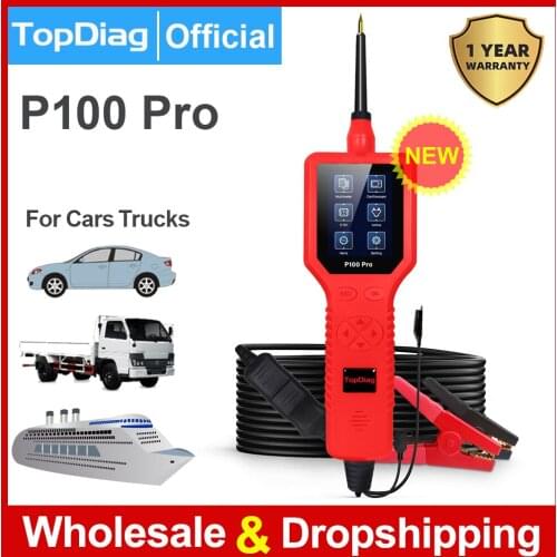 2021 P100 Pro PK PS100 Automotive Circuit Tester Power Probe Kit Electrical System Diagnostic Tool For Truck Boat Motorcycle