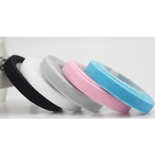3/8" 9mm elastic velvet ribbon Sewing elastic Fabric band DIY Handcrafts Decoration Accessories webbing