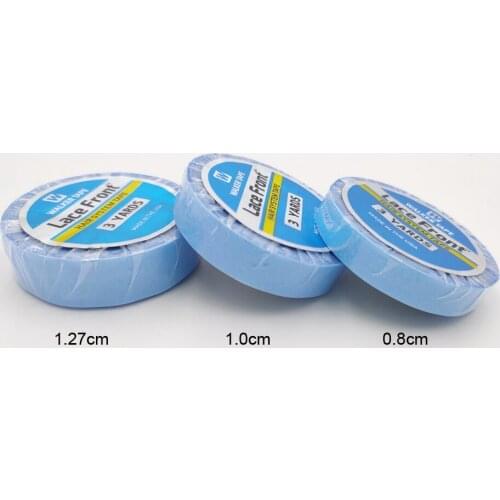 3yards 0.8cm/1.0cm/1.27cm Lace Front Double-sided Adhesive Water-proof Super Tape For Hair Extension/Lace Wig/Hairpiece/Toupee