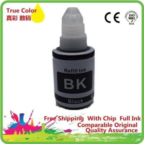 4 Color Dye Ink Oem Refill Ink Kit BK 135ml CMY 70ml Bottle Bulk Universal Ink Refillable Ink Cartridge Ciss For Canon Printer