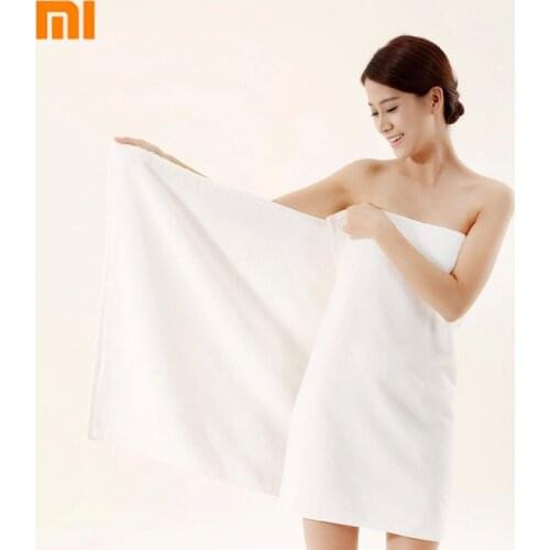 5Colors Xiaomi Mijia ZSH Bath Towel 580g Antibacterial None-irritative 100% Cotton Towel 1.6S Strong Water Absorption 70*140cm