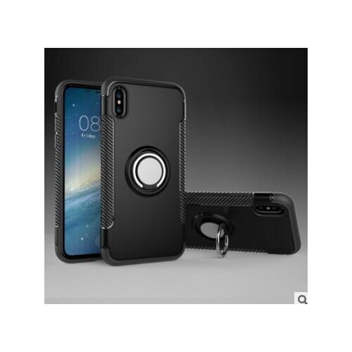 Cell Phone Case Two-In-1 Phone Case Cover Shockproof Skin Handsfree Ring Stand Bracket For IPhone X Dropshipping New
