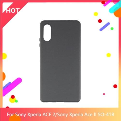 Xperia ACE 2 Case Matte Soft Silicone TPU Back Cover For Sony Xperia Ace II SO-41B Phone Case Slim shockproof
